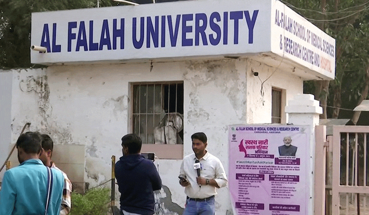Delhi blasts: NAAC issues show cause notice to Al Falah University over false accreditation claims