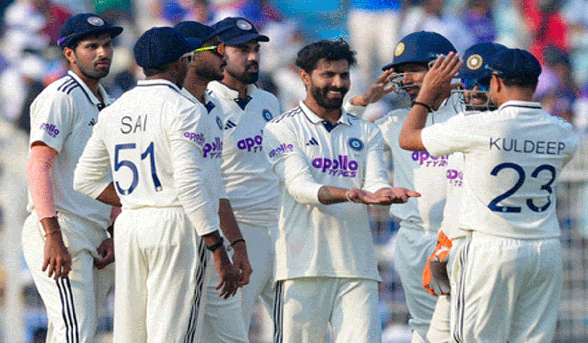 1st Test: Jadeja takes four as South Africa reduced to 93/7, lead India by 63 runs
