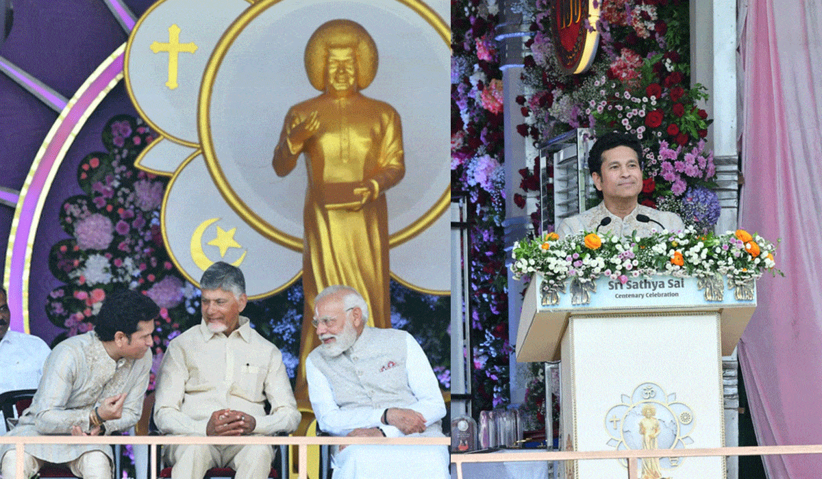Sathya Sai Baba’s blessings gave me inner strength during 2011 World Cup: Sachin Tendulkar