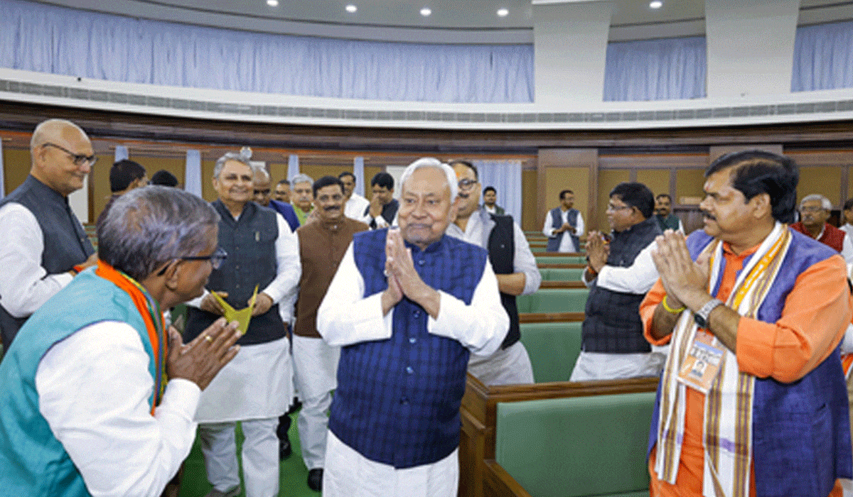Bihar: Nitish Kumar elected leader of NDA legislative party