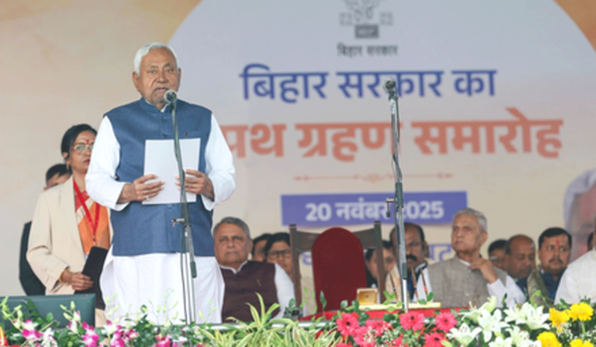 Wishing them success': VP Radhakrishnan congratulates Nitish Cabinet on taking oath