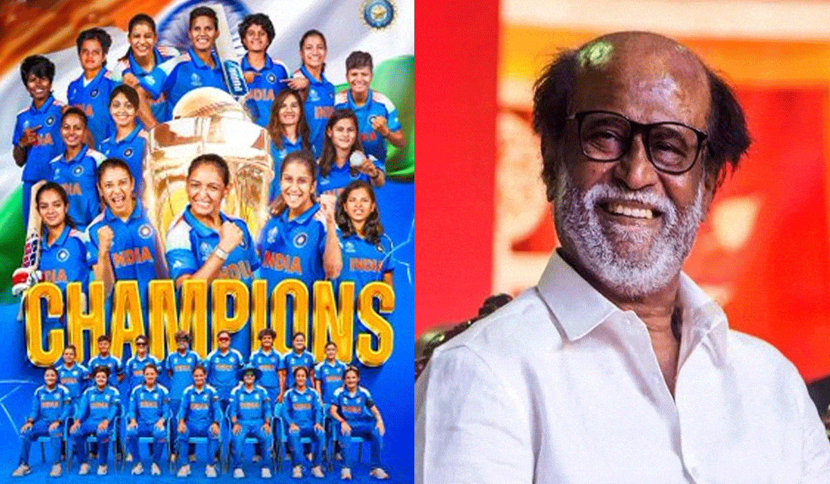 You’ve carried the tricolour across the world with fearless, unbreakable spirit, Rajinikanth tells Indian women's cricket team