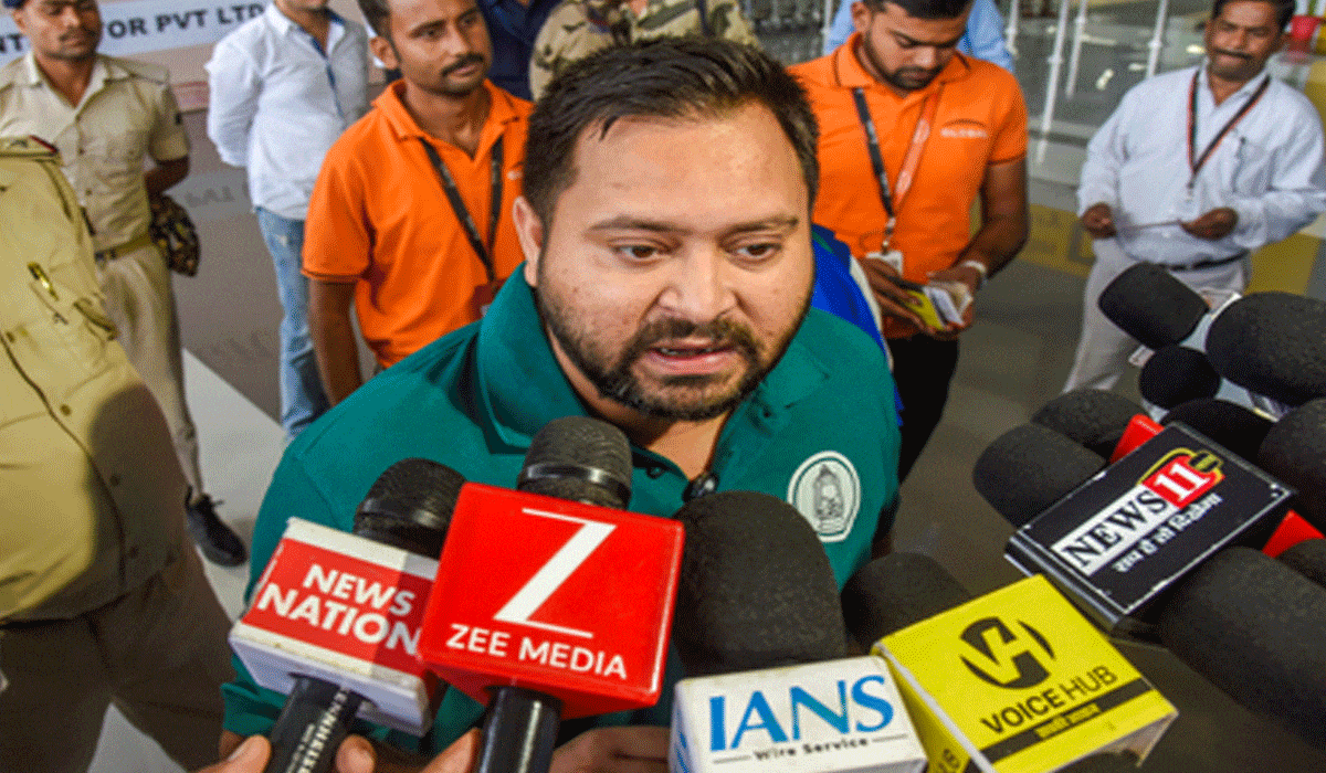 Tejashwi Yadav criticises PM Modi for ‘katta’ remark, says language unbecoming of a Prime Minister