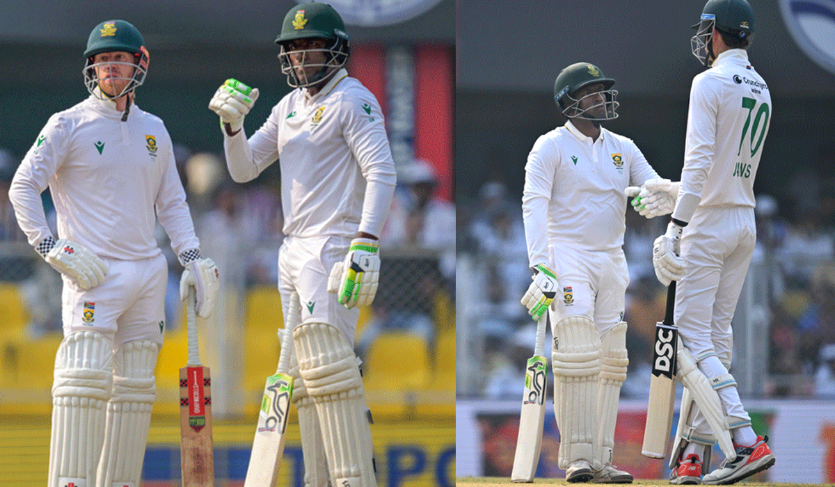 2nd Test: Muthusamy’s century, Jansen’s fifty take South Africa to 428/7