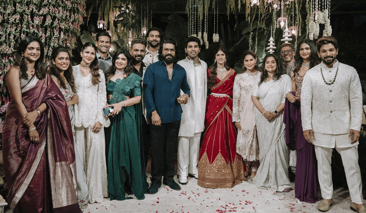 Allu Arjun welcomes sister-in-law Nayanika to the family after engagement with brother Allu Sirish