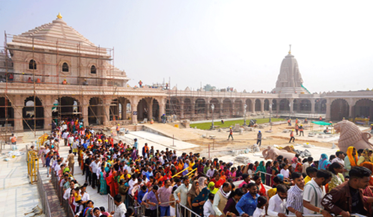 Hoisting of flag at Ram Temple yet another milestone in Ayodhya’s spiritual revival: UP Deputy CM