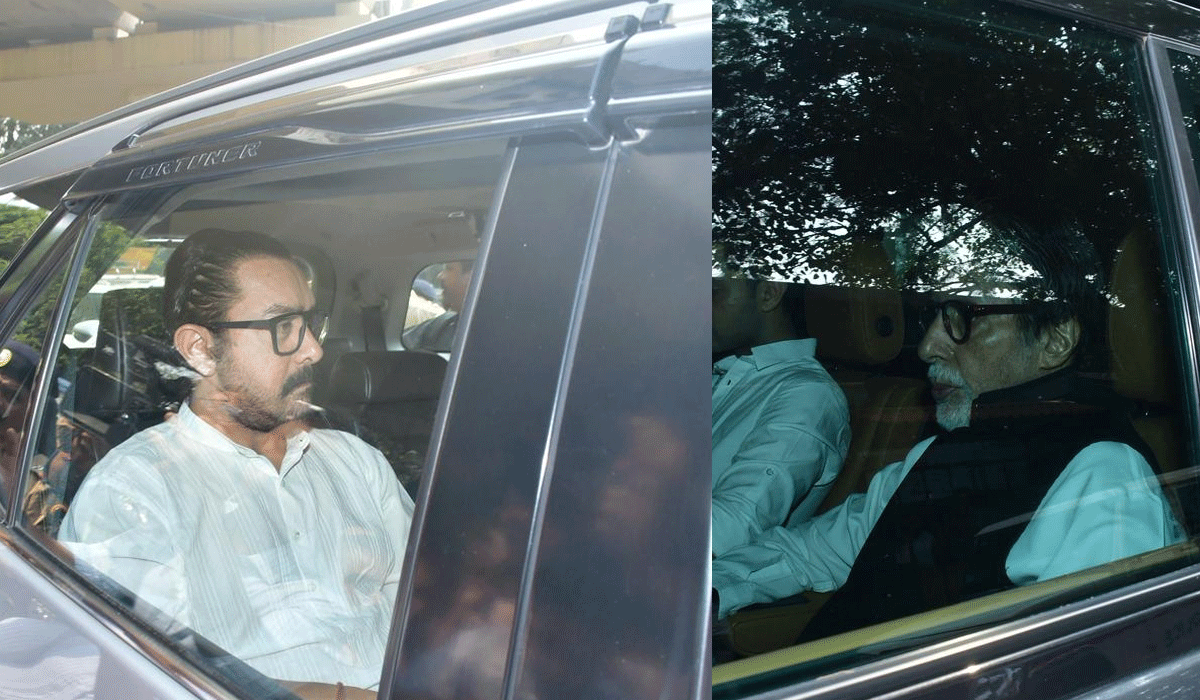 Dharmendra passes away: Amitabh Bachchan, Aamir Khan, Sanjay Dutt, Salman Khan reach crematorium
