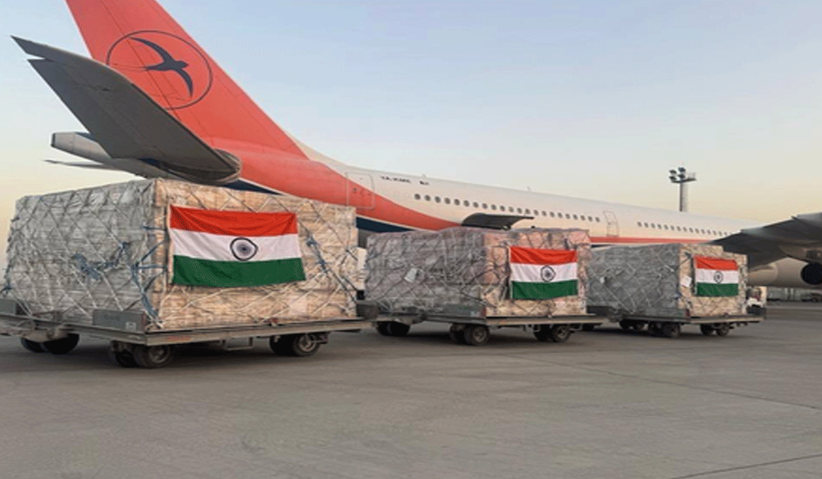 India delivers 73 tonnes of life-saving medical aid to Afghanistan