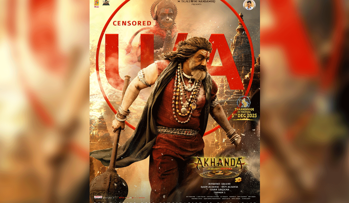 Censor Board clears Nandamuri Balakrishna's 'Akhanda 2: Thaandavam' with U/A certificate