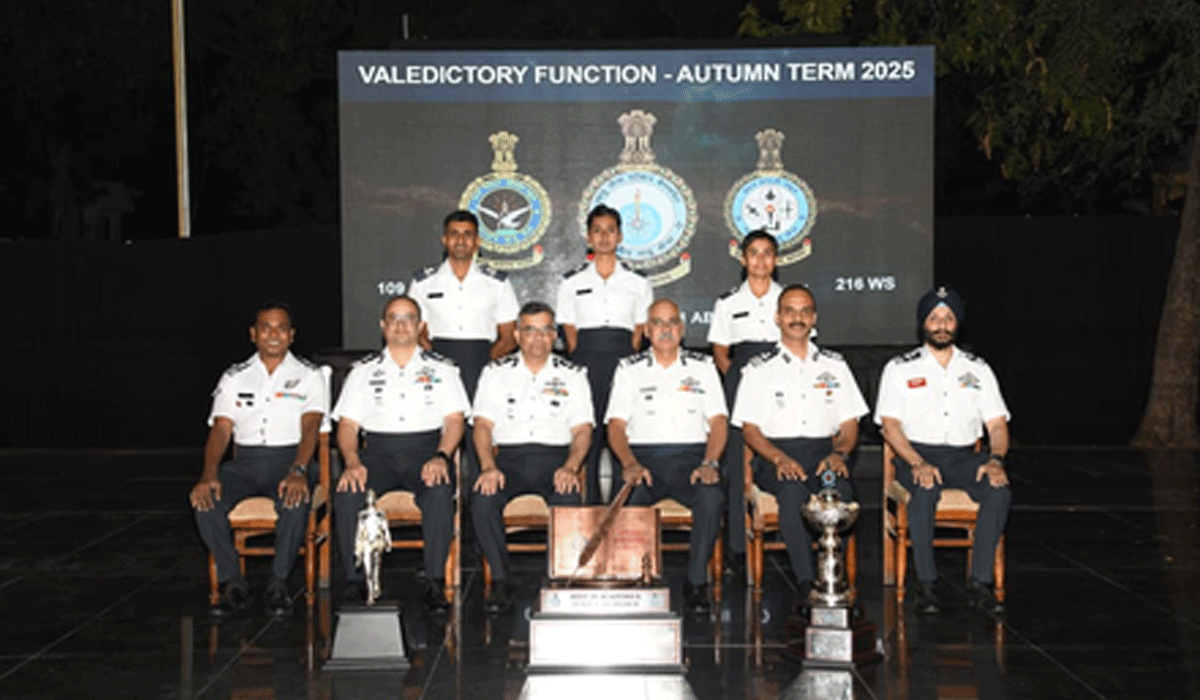 12 officers graduate from IAF's Navigation Training, Weapons System Schools