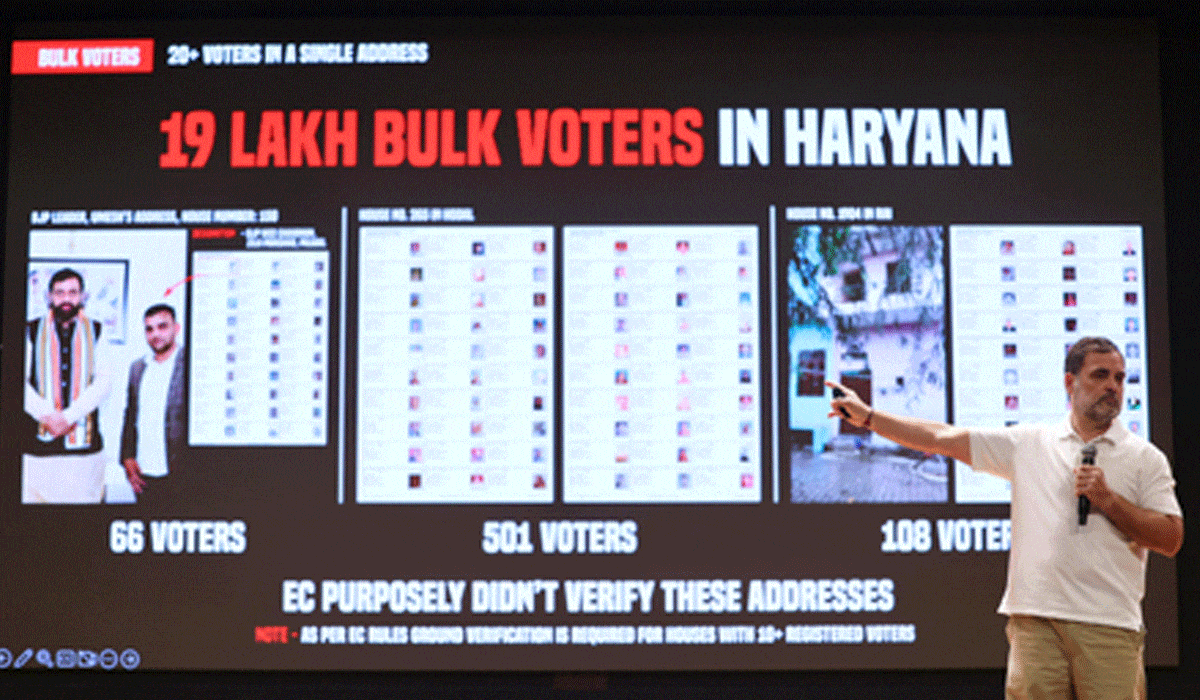 Congress to submit over 5 crore signatures against ‘Vote Chori’ to President on Nov 8