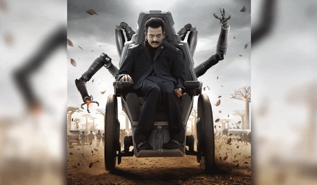 Actor Prithviraj's menacing look as Kumbha in S S Rajamouli's 'Globe Trotter' revealed!