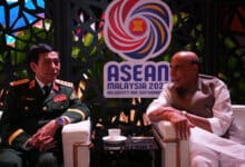 Rajnath Singh meets Vietnamese Defense Minister Phan Van Giang in Kuala Lumpur