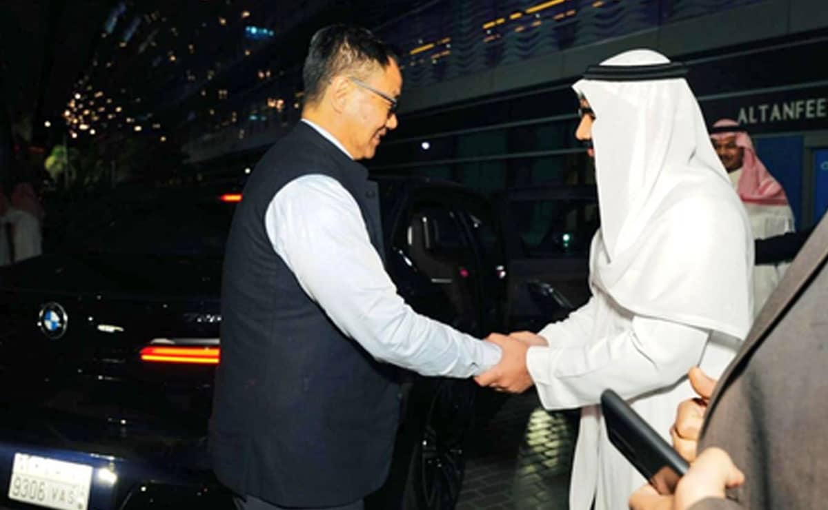 Kiren Rijiju arrives in Saudi Arabia to sign bilateral Haj agreement, review 2026 preparations