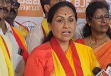 Kharge calling for RSS ban under pressure from Sonia, Rahul: MoS Shobha Karandlaje