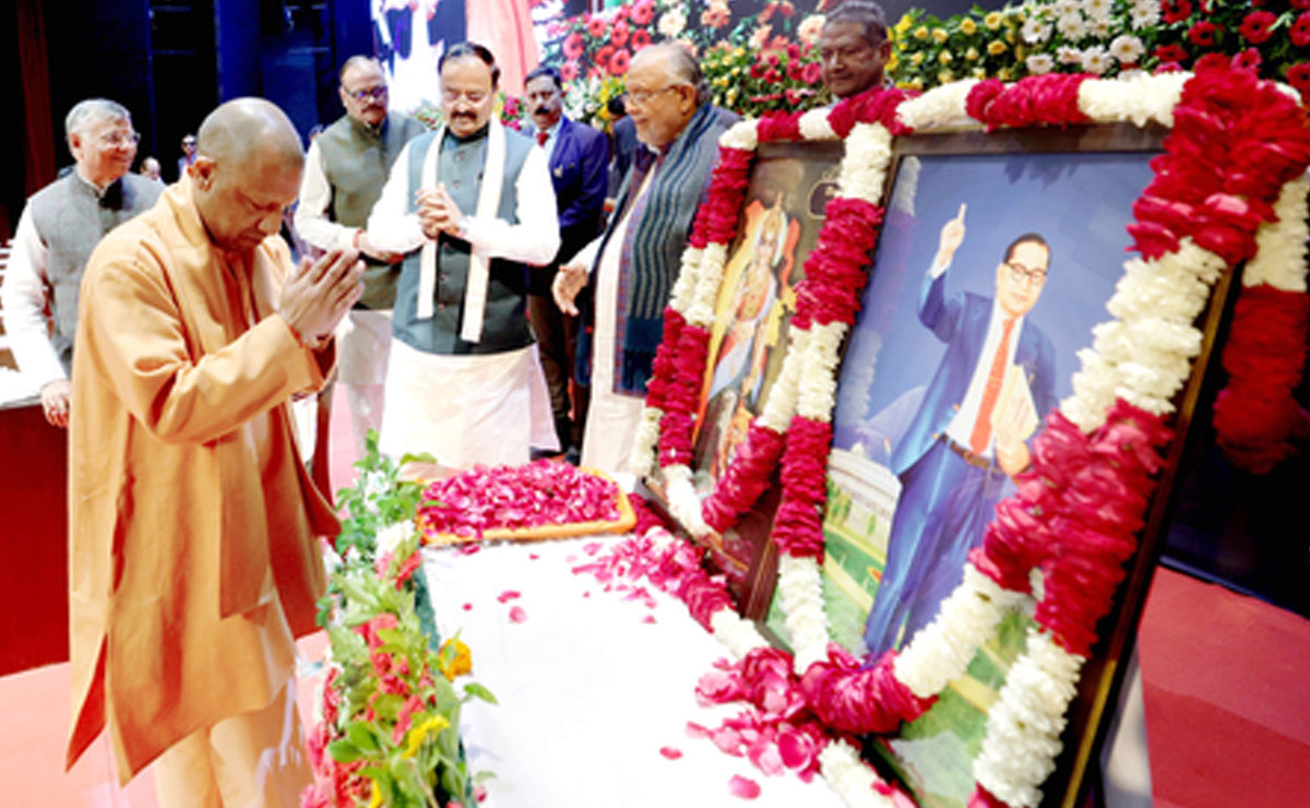 Our Constitution is world’s largest and unites India’s diversity: CM Yogi