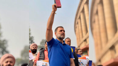 As long as Constitution is secure, rights of every Indian are secure: LoP Gandhi on Samvidhan Divas