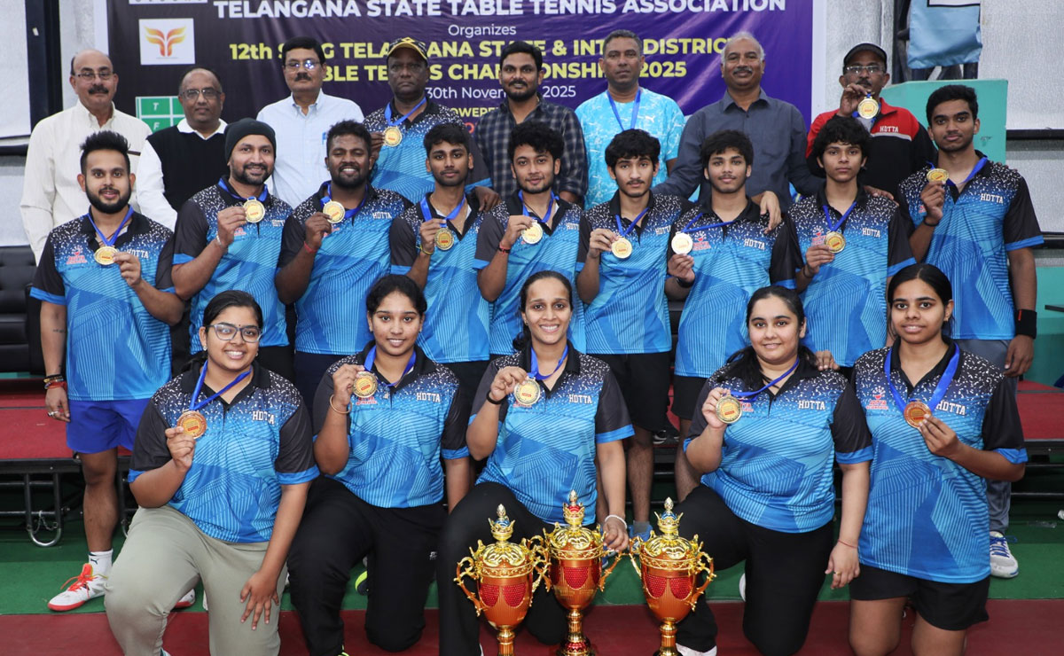 Hyderabad Team Championship Winners Men & Women
