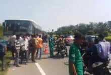 RTC Bus Loses Control and Hits Divider Near Ghatkesar; Passengers Escape Unhurt