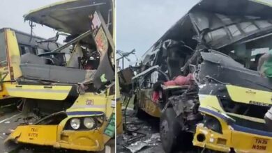 Tamil Nadu Tragedy, 12 Dead, 40 Injured as Two Government Buses Collide Head-On in Sivaganga