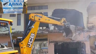 GHMC Demolishes Baba Nagar School Despite High Court Stay Order, Public Outrage Erupts