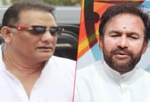 Azharuddin Hits Back at Kishan Reddy: “He Doesn’t Even Know How to Hold a Bat”