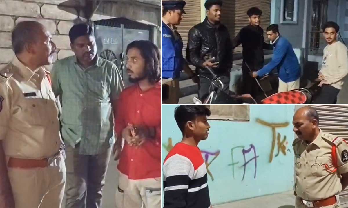 Chabutra Mission Intensified, Bandlaguda Police Crack Down on Late-Night Loiterers