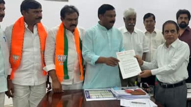 BJP Files Complaint Against CM Revanth Reddy Over Voter Intimidation in Jubilee Hills