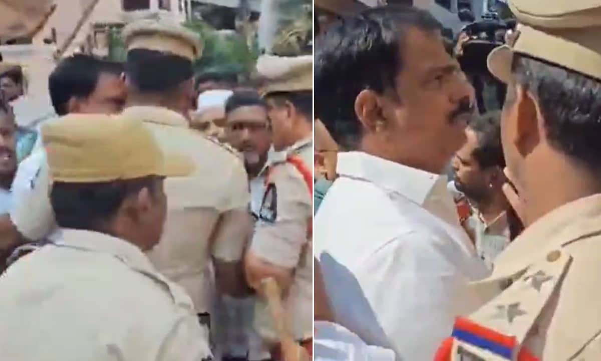 BRS Leaders Cry Foul After Police Raids Ahead of Jubilee Hills By-Election