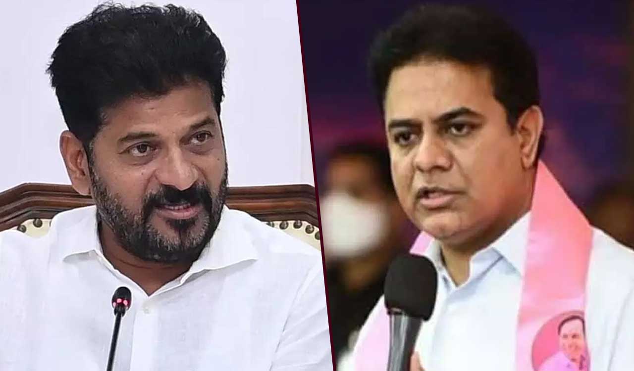 India’s Biggest Land Scam? KTR Accuses CM Revanth Reddy of a ₹5 Lakh Crore Scam