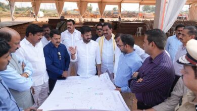 CM Revanth Reddy Reviews Preparations for Telangana Rising Global Summit in Bharat Future City