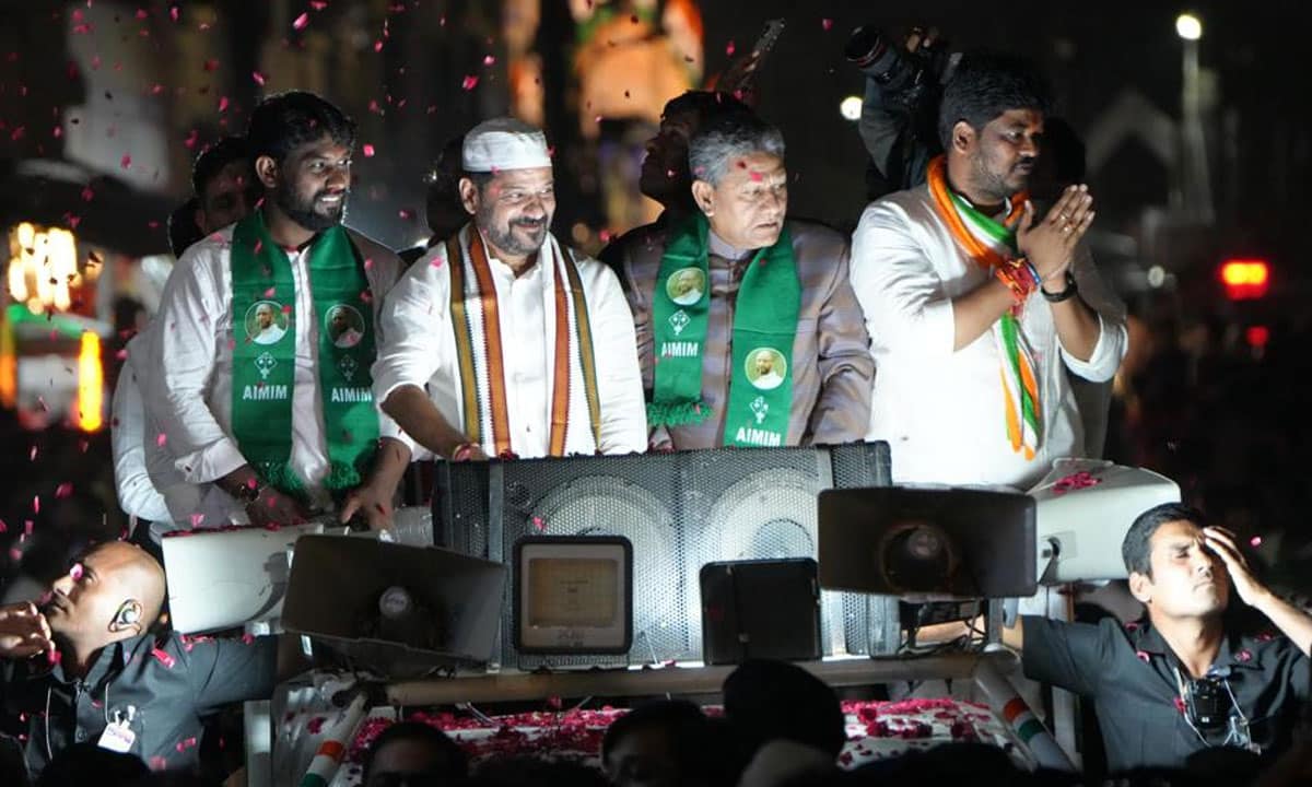 Revanth Reddy in Jubilee Hills: Congress Is the True Guardian of Secularism and Minority Rights