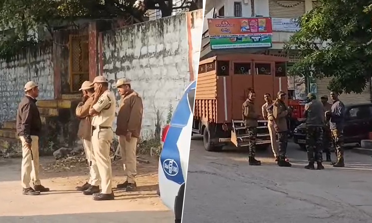 Massive Cordon and Search Operation in Rajendranagar’s Erraboda Area