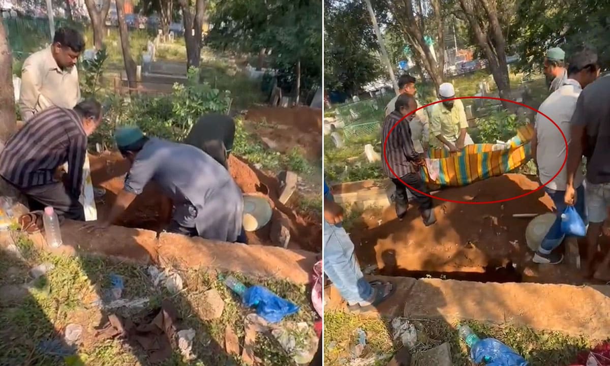 Graveyard Dispute Turns Inhumane in Hyderabad — Family Forced to Remove Body Days After Burial