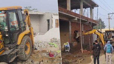 Illegal Structures Demolished in Jawahar Nagar, Revenue Officials Launch Major Crackdown
