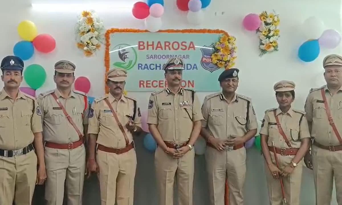 DGP Shivadhar Reddy Inaugurates Command Control and Bharosa Centres in Rachakonda
