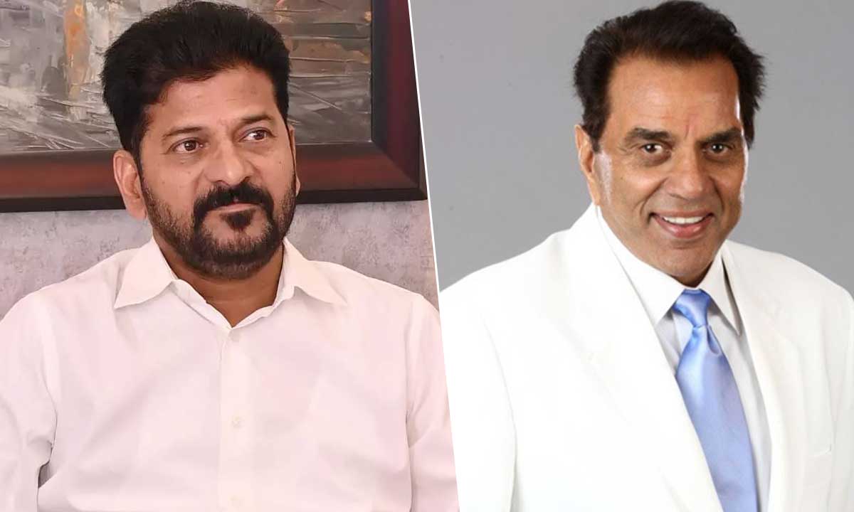 Telangana CM Revanth Reddy Expresses Deep Grief Over the Passing of Veteran Actor Dharmendra