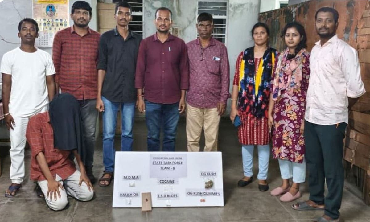 Twin Raids Expose Hyderabad’s Expanding Drug Trail, 12 Nabbed in Cyberabad, Doctor Held in Musheerabad