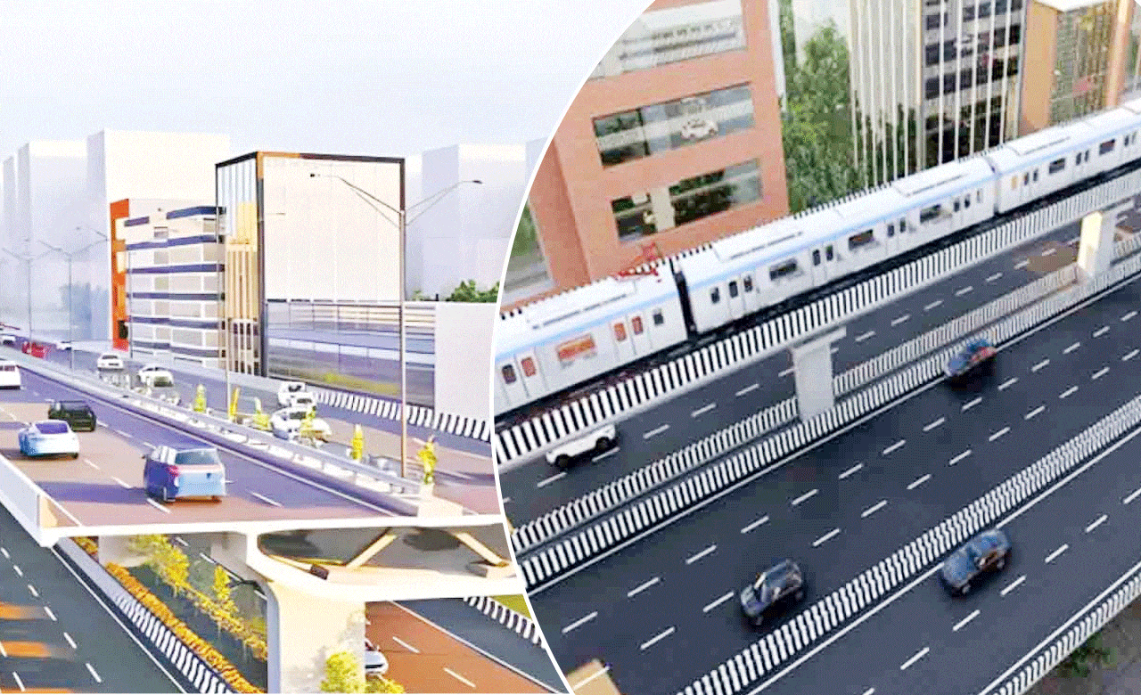 Expansion of Metro Rail delayed in rapidly expanding North Hyderabad, raises questions over future development.