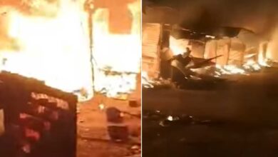 Telangana Shocked as Late-Night Fire Wipes Out Over 20 Shops
