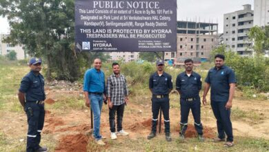 HYDRAA Secures 4 Acres of Park Land in Kondapur, Saving ₹700 Crore from Illegal Plotting Attempt