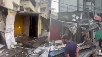 HYDRAA Launches Major Demolition Drive on Illegal Footpath Encroachments in Madhapur