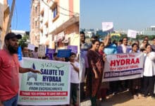Locals Thank HYDRAA for Revamping Thammidikunta Lake and Clearing Encroachments in Madapur