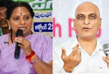 Kavitha Targets Harish Rao, Accuses Him of Using Benami Company for ₹1,700 Crore Project
