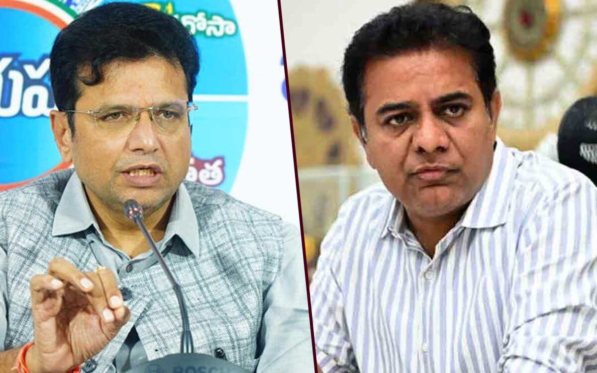 Sridhar Babu Hits Back: Rejects KTR’s “₹5–6 Lakh Crore Land Scam” Allegations as Baseless