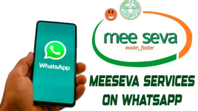 Telangana Launches MeeSeva Services on WhatsApp; 580 Services Available Round-the-Clock