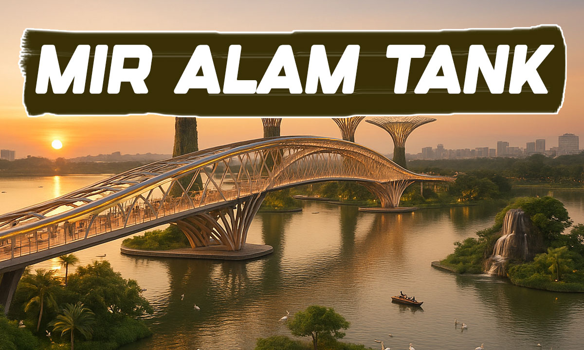Hyderabad’s Historic Mir Alam Tank Set for Stunning Transformation — Iconic Bridge, Eco-Islands to Redefine City Tourism