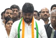 Naveen Yadav Takes Oath as Jubilee Hills MLA After Landslide Victory