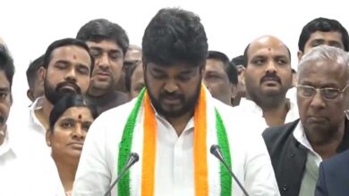 Naveen Yadav Takes Oath as Jubilee Hills MLA After Landslide Victory