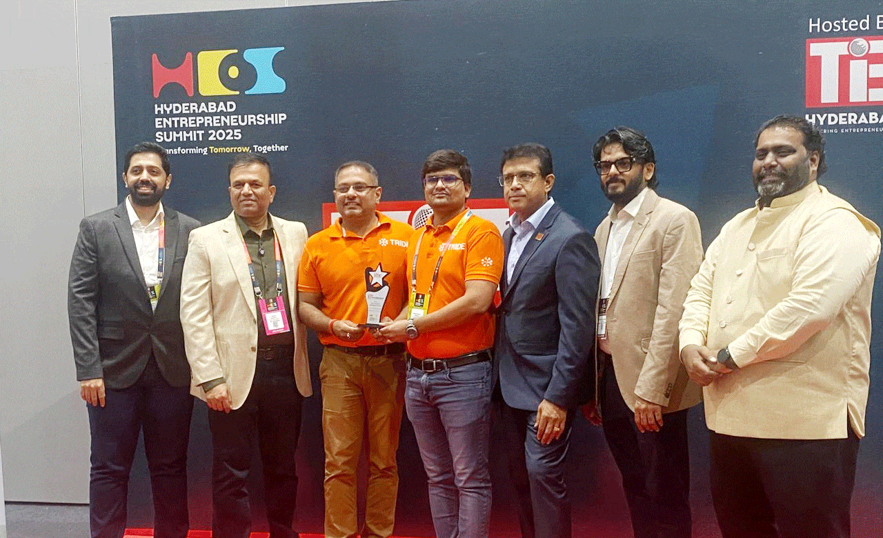 Hyderabad’s Tride Shines in TiE50 Awards With Breakthrough AI–IoT Innovations